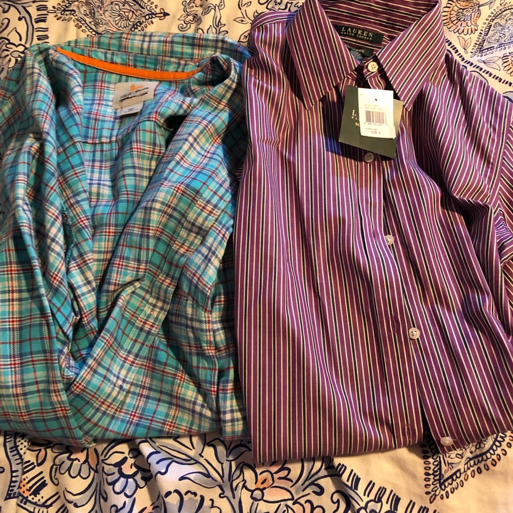 Flannel/ polo shirt
